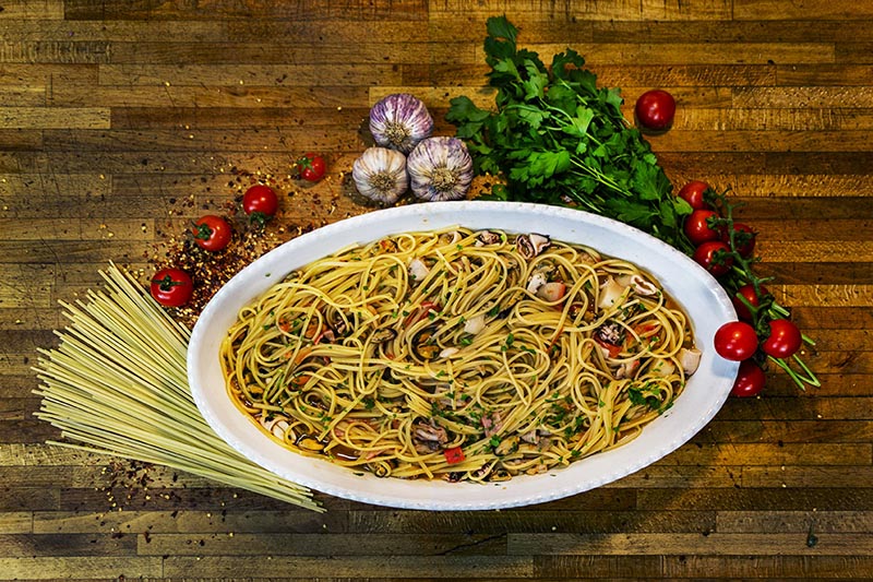 pasta spaghetti allo scoglio